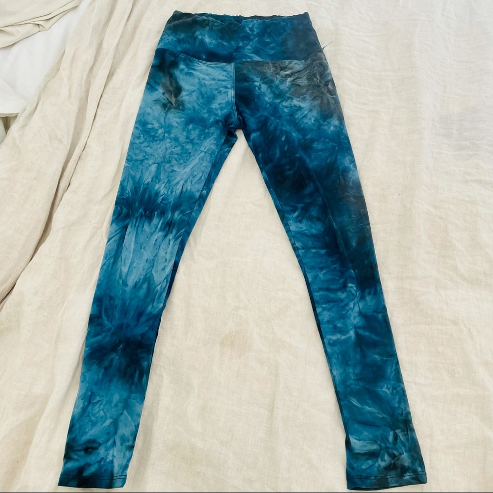 Tye dye yoga leggings